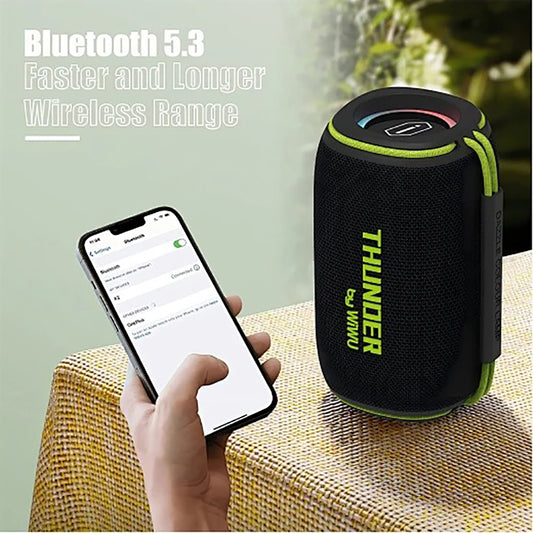 WIWU H5 THUNDER WIRELESS SPEAKER - BLACK