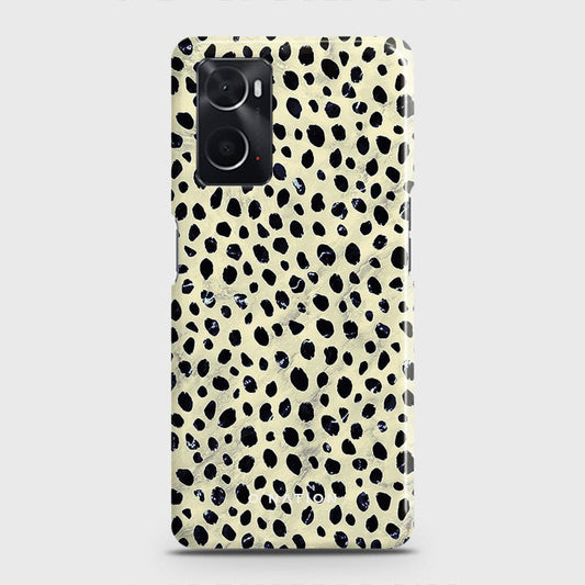 Oppo A96 4G Cover - Bold Dots Series - Matte Finish - Snap On Hard Case with LifeTime Colors Guarantee