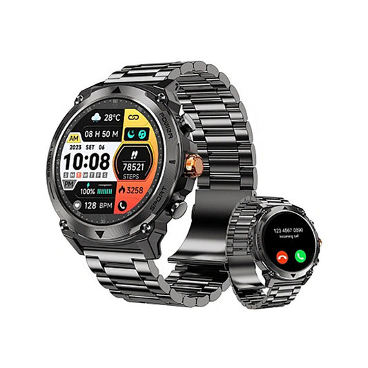 WiWU SW03 Waterproof IPX68 Smart Watch - Black