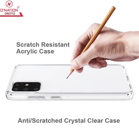 Samsung Galaxy S20 Plus Cover  - ONation Crystal Series - Premium Quality Clear Case No Yellowing Back With Smart Shockproof Cushions