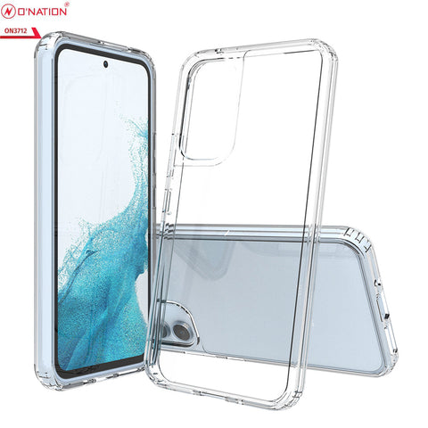 Samsung Galaxy A54 5G Cover  - ONation Crystal Series - Premium Quality Clear Case No Yellowing Back With Smart Shockproof Cushions