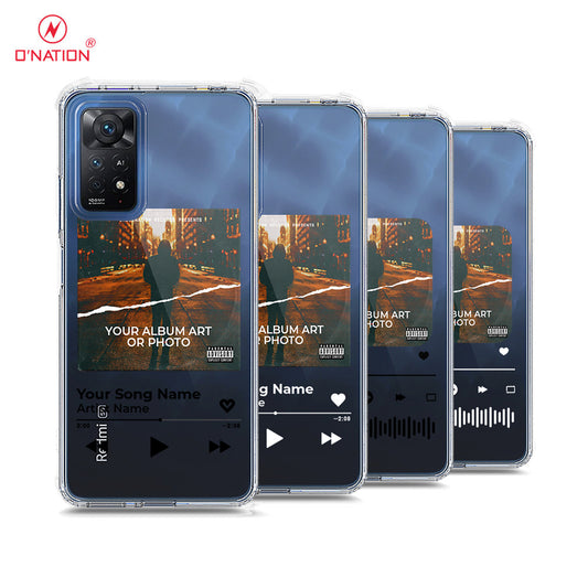 Xiaomi Redmi Note 11 Pro 5G Cover - Personalised Album Art Series - 4 Designs - Clear Phone Case - Soft Silicon Borders