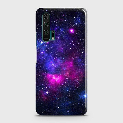 Honor 20 Pro Cover - Dark Galaxy Stars Modern Printed Hard Case with Life Time Colors Guarantee(B39) ( Fast Delivery )