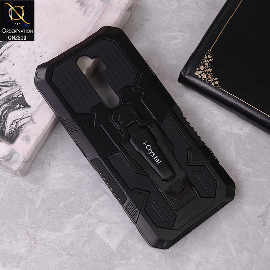 Oppo A5 2020 Cover - Black - New Stylish Hybrid Ultra Protection Soft Case