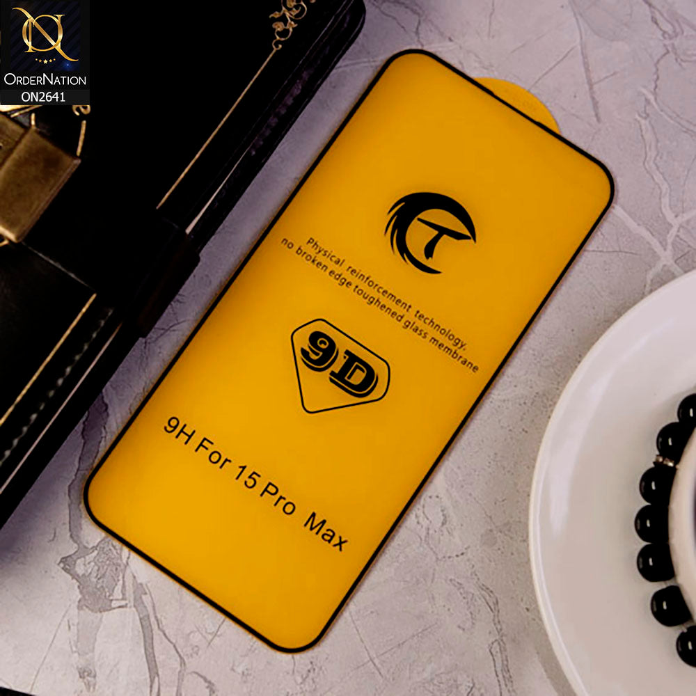 iPhone 15 Pro Max Screen Protector Xtreme Quality 9D Tempered