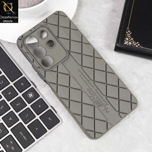 Vivo Y29 Cover - Gray - New Premium Cubic Textured Soft Case