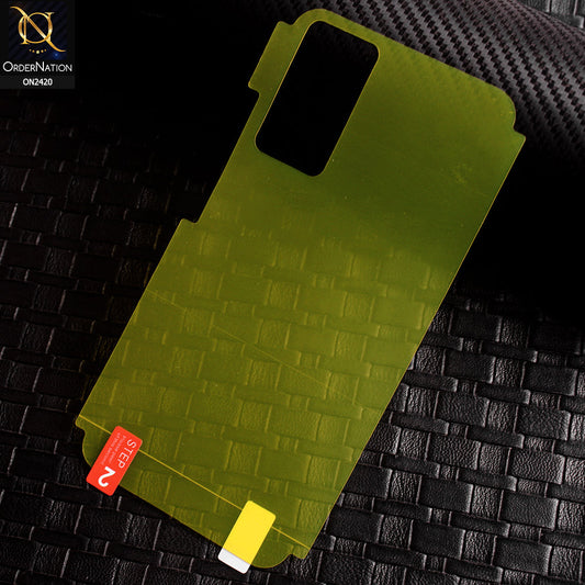 Xiaomi Redmi Note 12 Pro 4G Protector - Transparent Hydro Jell Skin Film Unbreakable Back Protector Sheet