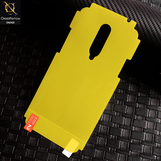 OnePlus 8 Protector - Transparent Hydro Jell Skin Film Unbreakable Back Protector Sheet