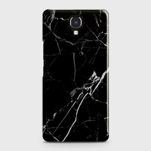 Infinix Note 4 / X572Cover - Black Modern Classic Marble Printed Hard Case with Life Time Colors Guarantee b77 ( Fast Delivery )