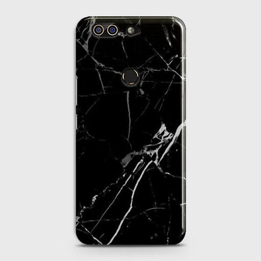 Infinix Zero 5 Pro Cover - Black Modern Classic Marble Printed Hard Case with Life Time Colors Guarantee