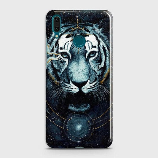 Huawei Nova 3i / P Smart Plus Cover - Vintage Galaxy Tiger Printed Hard Case with Life Time Colors Guarantee ( Fast Delivery )