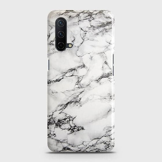 OnePlus Nord CE 5G Cover - Matte Finish - Trendy Mysterious White Marble Printed Hard Case with Life Time Colors Guarantee  b66 ( Fast Delivery )