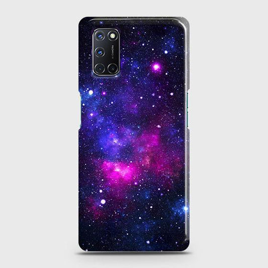 Oppo A92 Cover - Dark Galaxy Stars Modern Printed Hard Case with Life Time Colors Guarantee b42 ( Fast Delivery )