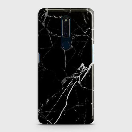 Oppo A9 Cover - Black Modern Classic Marble Printed Hard Case with Life Time Colors Guarantee(1) ( Fast Delivery )
