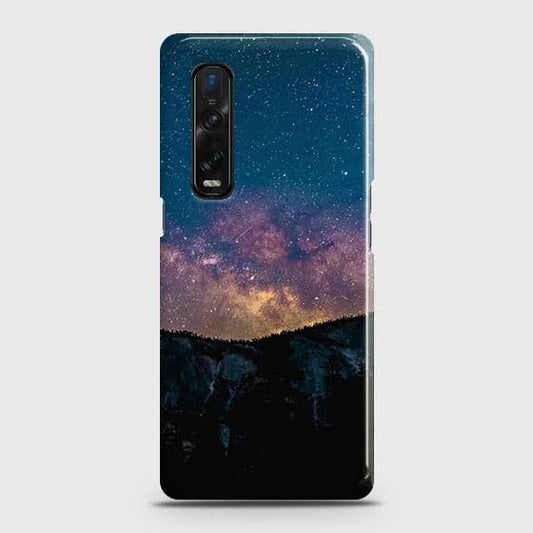 Oppo Find X2 Pro Cover - Matte Finish - Embrace Dark Galaxy  Trendy Printed Hard Case with Life Time Colors Guarantee (Fast Delivery)