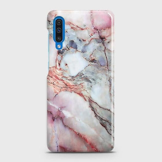 SAMSUNG GALAXY A50s Cover - Violet Sky Marble Trendy Printed Hard Case with Life Time Colors Guarantee ( Fast Delivery )