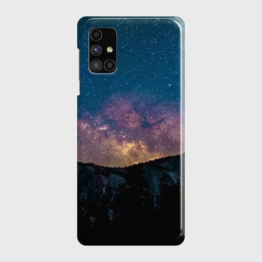 Samsung Galaxy M51 Cover - Matte Finish - Embrace Dark Galaxy  Trendy Printed Hard Case with Life Time Colors Guarantee b58 ( Fast Delivery )