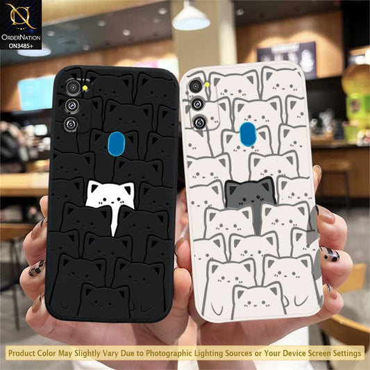 Samsung Galaxy M21 Cover - ONation Be Different Series - HQ Liquid Silicone Elegant Colors Camera Protection Soft Case
