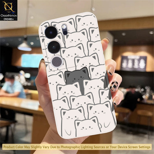 Vivo V29 Pro Cover - ONation Be Different Series - HQ Liquid Silicone Elegant Colors Camera Protection Soft Case (Fast Delivery)(M)