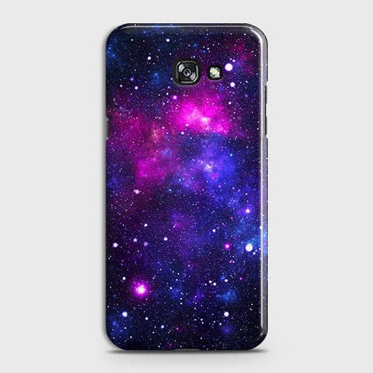 Samsung A7 2017 - Dark Galaxy Stars Modern Printed Hard Case (Fast Delivery)