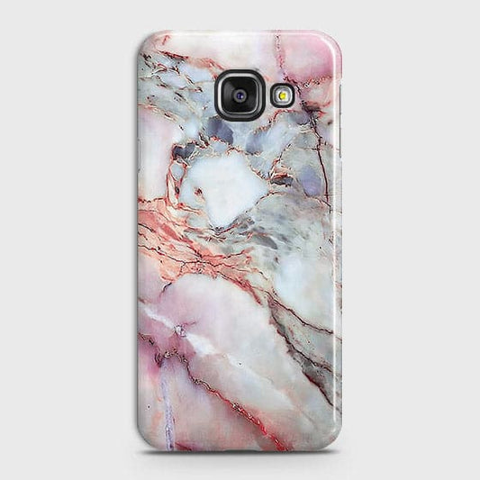 Samsung Galaxy J7 Max - Violet Sky Marble Trendy Printed Hard Case ( Fast Delivery )