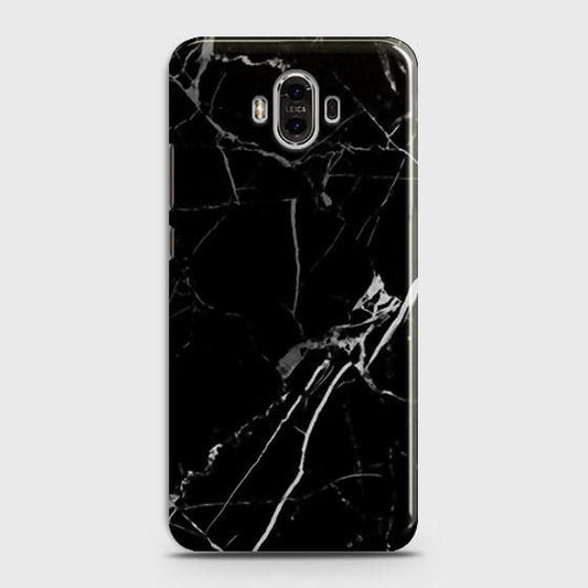 Huawei Mate 9 - Black Modern Classic Marble Printed Hard Case ( Fast Delivery )
