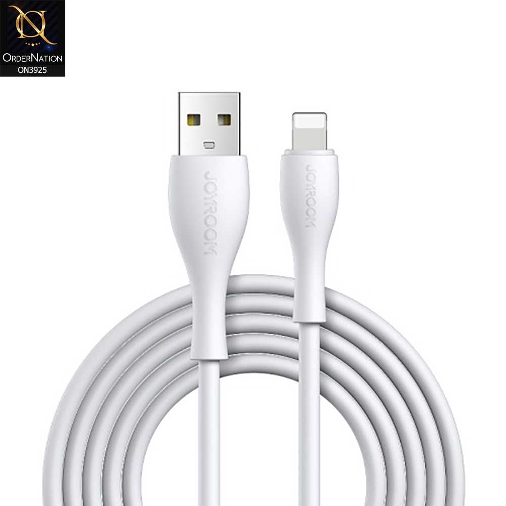 Joyroom M8 Bowling Data Cable Lightning Cable (1M-2.4A) – White