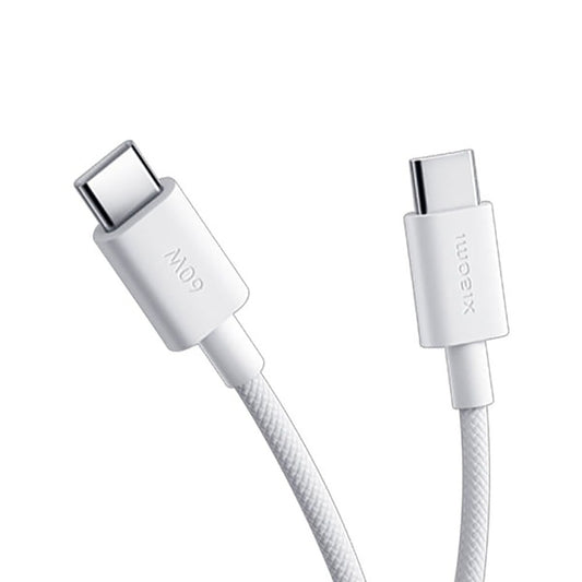 Xiaomi 3A Braided USB-C to USB-C Cable (1m) - White