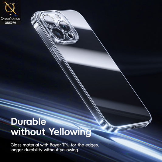 iPhone 15 Pro Max - Transparent -  Baseus Simple Series II Clear Transparent Soft Case