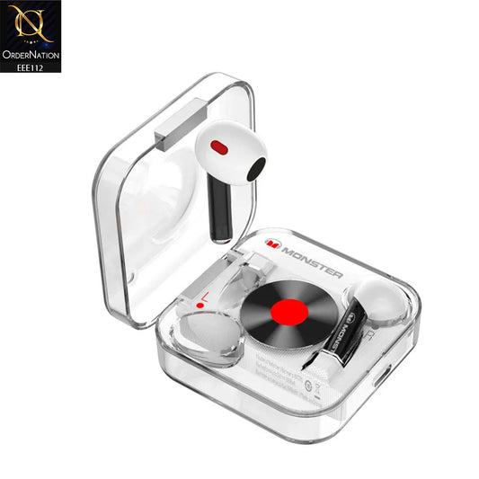 XKT01 TWS Gaming Earphones BT 5.2 Noise Reduction Touch Control 300mAh - White