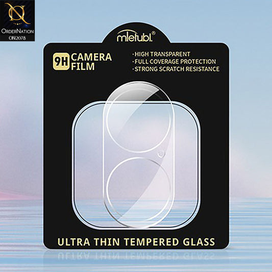 iPhone 16 - Transparent - 3D Film 9H Glass Color Camera Lens Protector