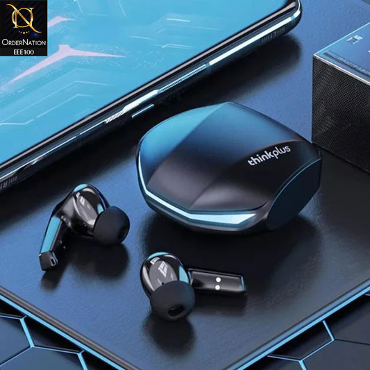 GM2 Pro Wireless Earphone TWS Gaming Earbuds 300mAh- Black