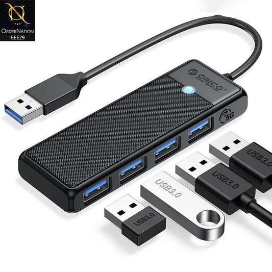 ORICO USB HUB 3.0 4 PORTS PAPW4A-U3-015-BK-EP - Black