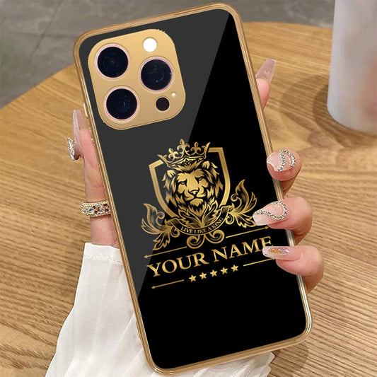 iPhone 16 Pro - Gold Series - HQ Premium Shine Durable Golden Electroplate Case