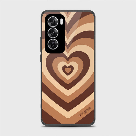 Oppo Reno 12 Cover - O'Nation Heartbeat Series - HQ Premium Shine Durable Shatterproof Case