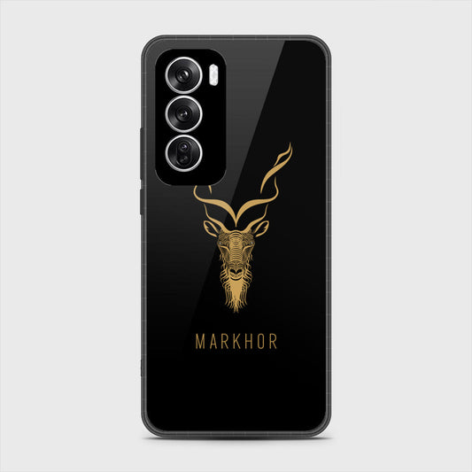 Oppo Reno 12 Cover - Markhor Series - HQ Premium Shine Durable Shatterproof Case (Fast Delivery)(FS)