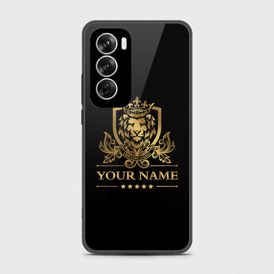 Oppo Reno 12 Cover - Gold Series - HQ Premium Shine Durable Shatterproof Case