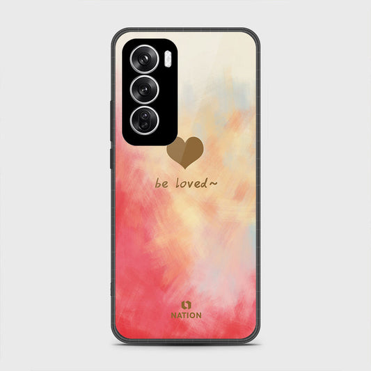 Oppo Reno 12 Cover - Onation Heart Series - HQ Premium Shine Durable Shatterproof Case