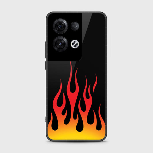 Oppo Reno 8 Pro Cover- Stellar Series - HQ Ultra Shine Premium Infinity Glass Soft Silicon Borders Case