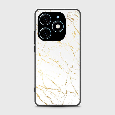 Tecno Spark Go 2024 Cover - White Marble Series 2 - HQ Premium Shine Durable Shatterproof Case