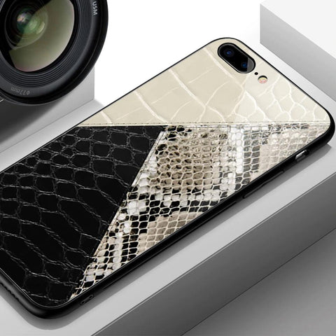 iPhone 8 Cover - Printed Skins Series - D45 - HQ Ultra Shine Premium Infinity Glass Soft Silicon Borders Case (Fast Delivery)