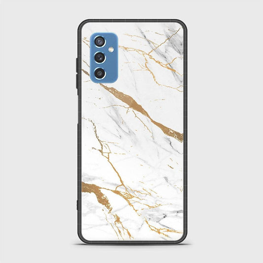 Samsung Galaxy M52 5G Cover- Mystic Marble Series - D8 - HQ Ultra Shine Premium Infinity Glass Soft Silicon Borders Case ( Fast Delivery )