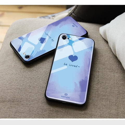 Infinix Hot 8 Lite Cover- Onation Heart Series - HQ Ultra Shine Premium Infinity Glass Soft Silicon Borders Case (Fast Delivery)