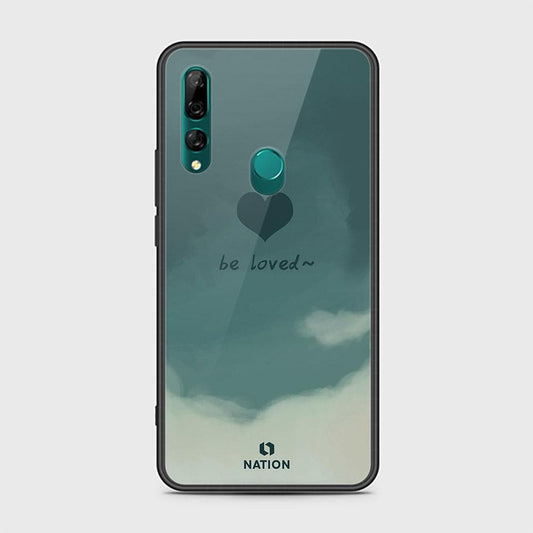 Huawei Y9 Prime 2019 Cover - ONation Heart Series - D16 - HQ Ultra Shine Premium Infinity Glass Soft Silicon Borders Case ( Fast Delivery )