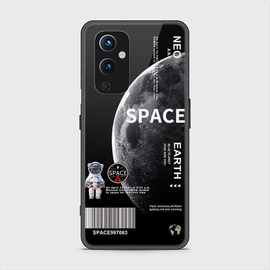 OnePlus 9 Cover - Limitless Series - D74 - HQ Ultra Shine Premium Infinity Glass Soft Silicon Borders Case ( Fast Delivery )