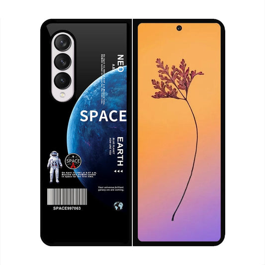 Samsung Galaxy Z Fold 4 5G Cover - Limitless Series - D8 - HQ Premium Shine Durable Shatterproof Case - Soft Silicon Borders ( Fast Delivery ) (SU)