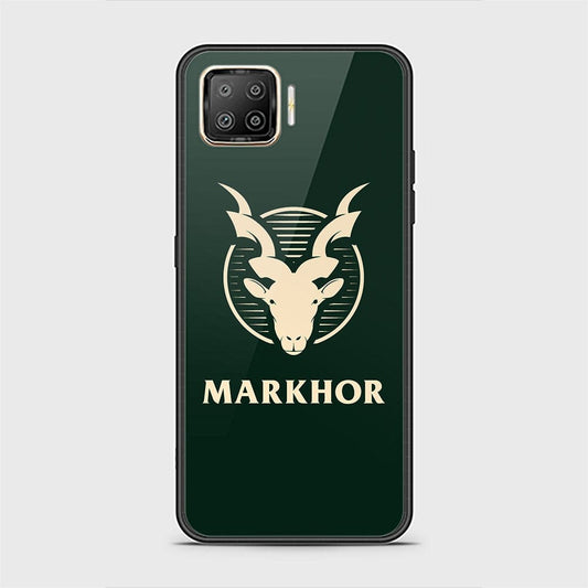 Oppo A73 Cover - Markhor Series - ( D2 ) HQ Ultra Shine Premium Infinity Glass Soft Silicon Borders Case ( Fast Delivery )