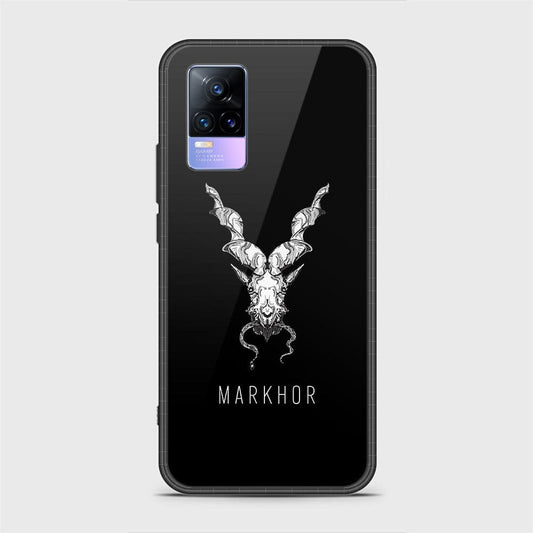 Vivo V21e Cover - Markhor Series - D70 - HQ Ultra Shine Premium Infinity Glass Soft Silicon Borders Case ( Fast Delivery )