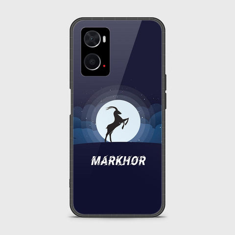 Oppo A96 4G Cover - Markhor Series - HQ Ultra Shine Premium Infinity Glass Soft Silicon Borders Case