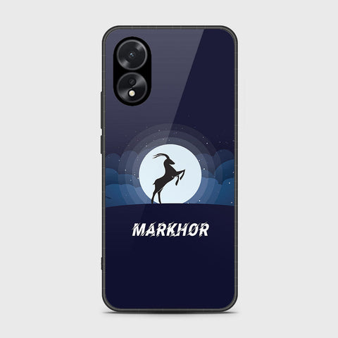 Oppo A38 Cover- Markhor Series - HQ Ultra Shine Premium Infinity Glass Soft Silicon Borders Case